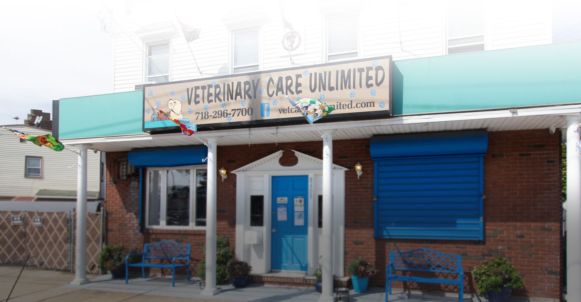 veterinary care unlimited facade